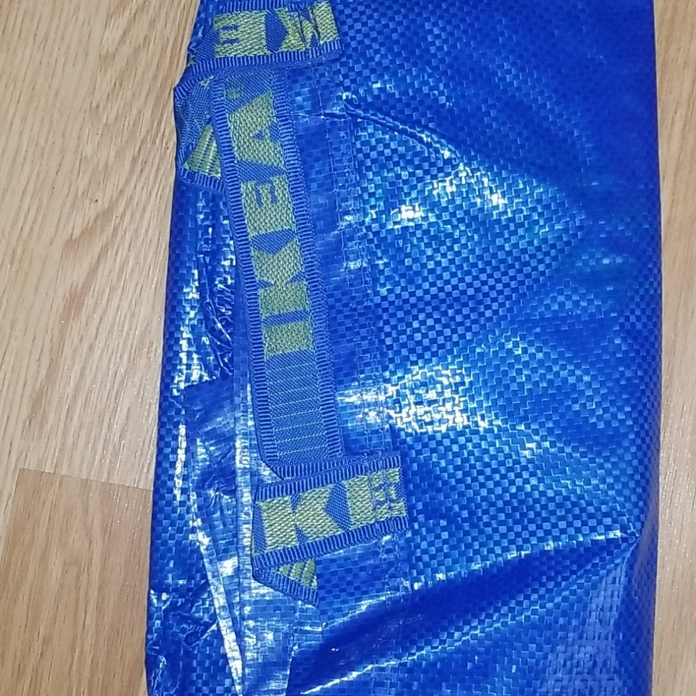 Ikea FRAKTA Big Blue Bag Set of 2 19 Gallon Tote